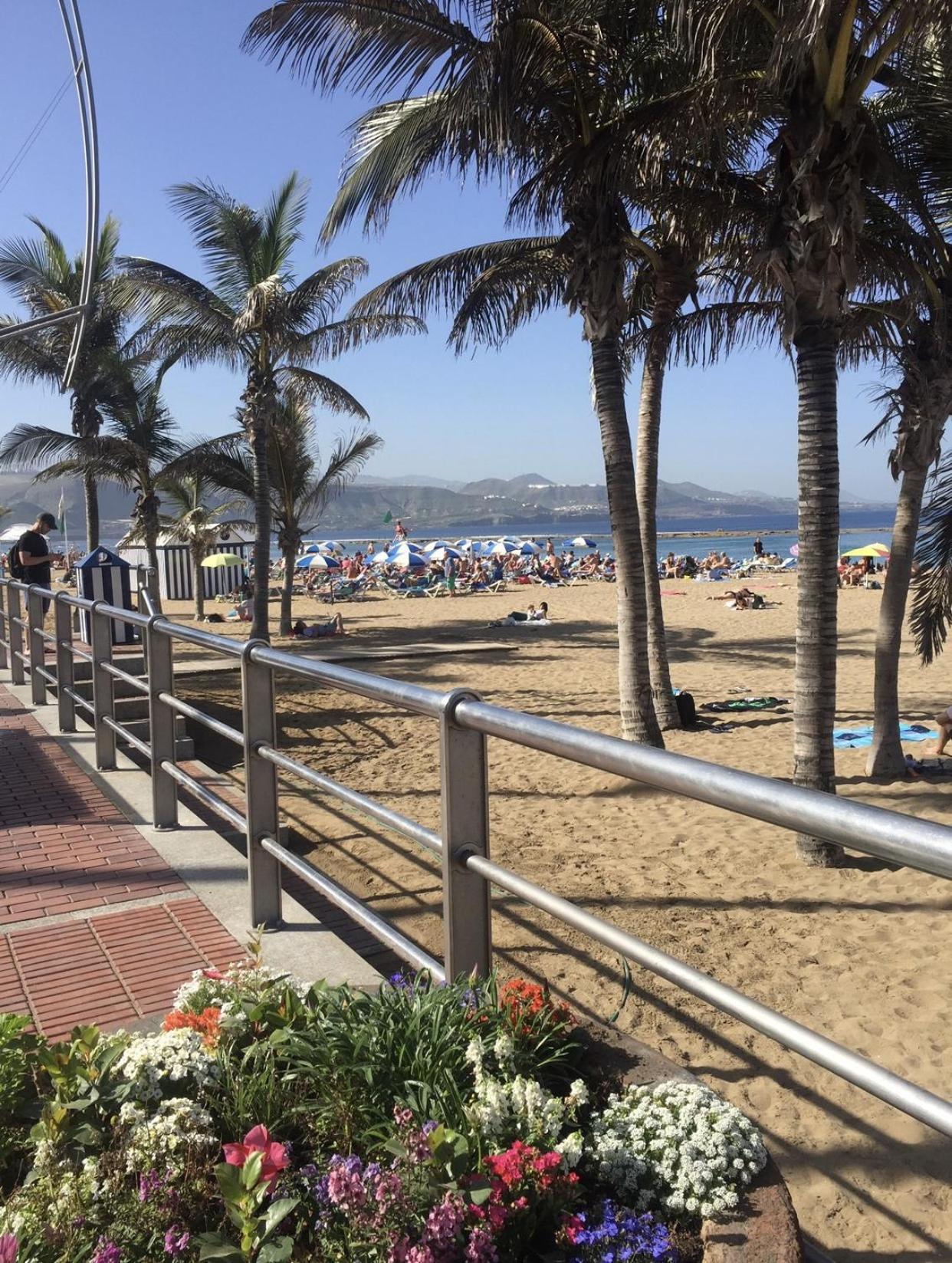 לאס פאלמס דה גראן קנאריה Las Canteras Beach מראה חיצוני תמונה